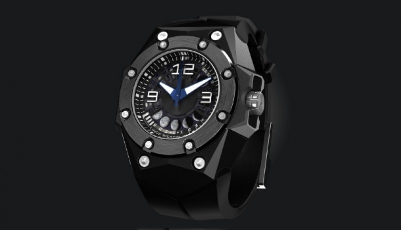 Reloj Oktopus II Luna Negro
