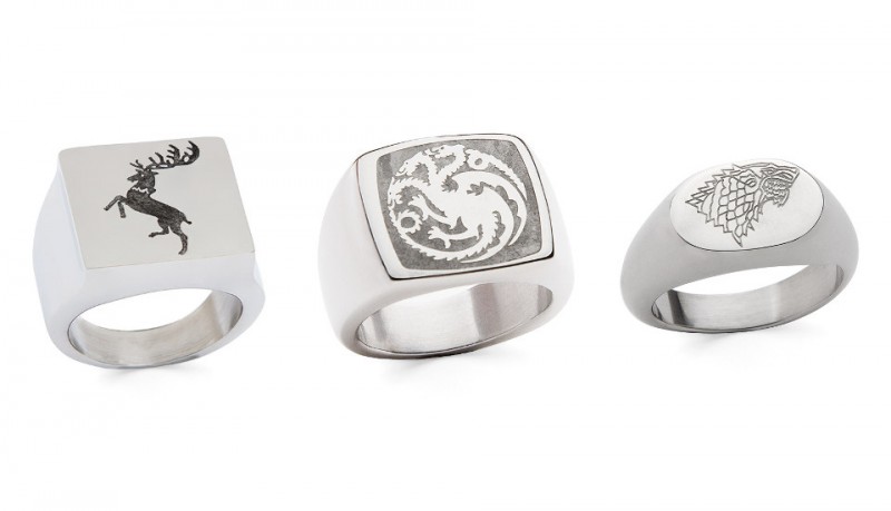 Anillos de juego de tronos