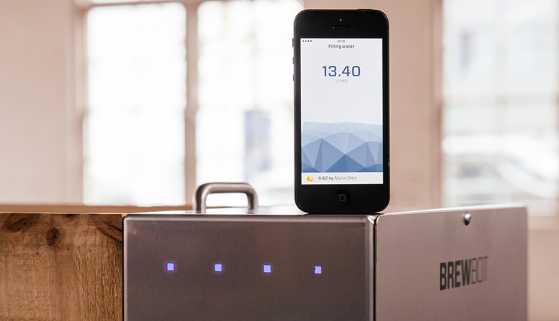 Brewbot cerveza artesanal con tu iPhone o Android