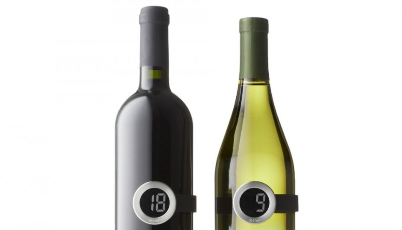 Vignon termómetro botellas de vino