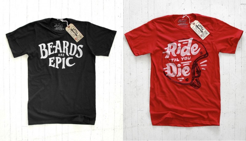 Little mountain camisetas vintage