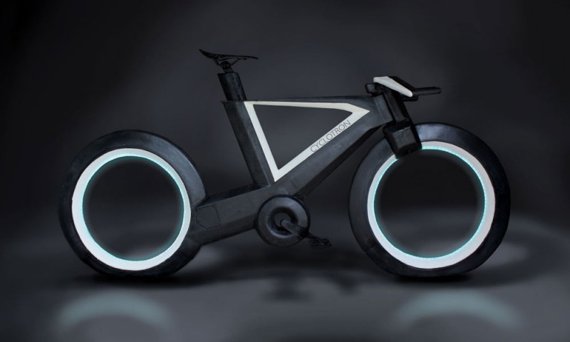 Cyclotron la bicicleta eléctrica sin radios