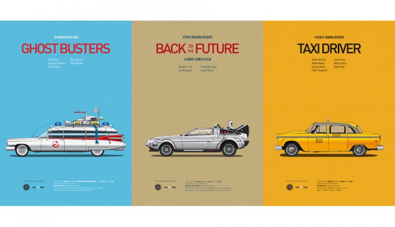 Cars and films posters inspirados en películas