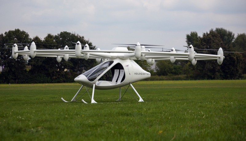 E-volo helicóptero eléctrico de 18 rotores VC200