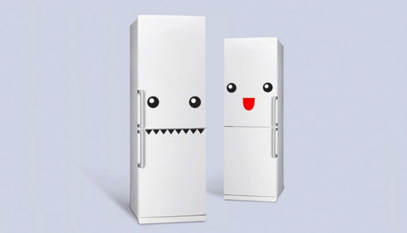 Vinilos Nevera Fridge Monster