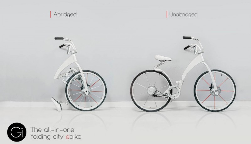 Gi Bike la bicicleta eléctrica plegable