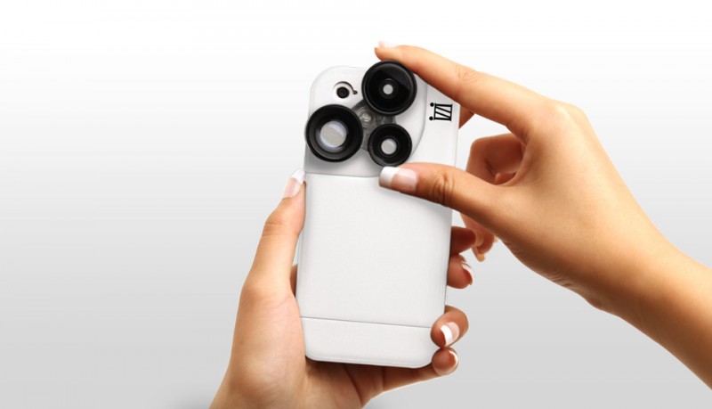 Izzi Slim kit de objetivos para iPhone 5/5s