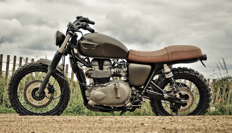 Triumph Bonneville Scrambler de FCR