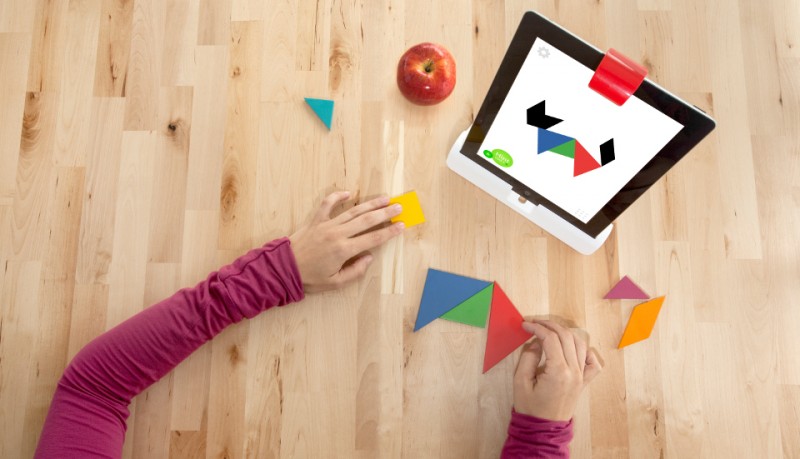 Osmo juegos para niños en el iPad