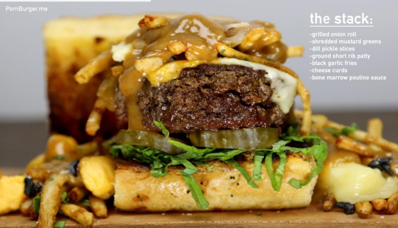 Pornburguer una hamburguesa a la semana