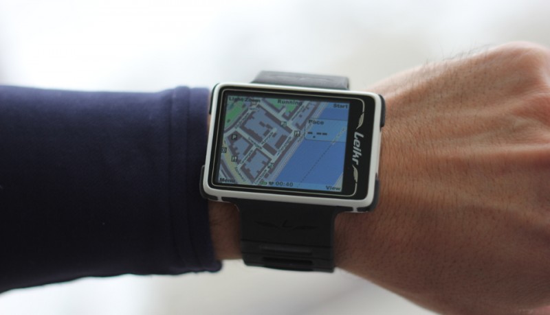 reloj gps mapas correr