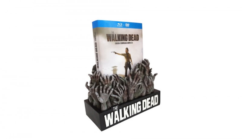 Walking Dead 3ª Temporada edición coleccionista Blu-ray