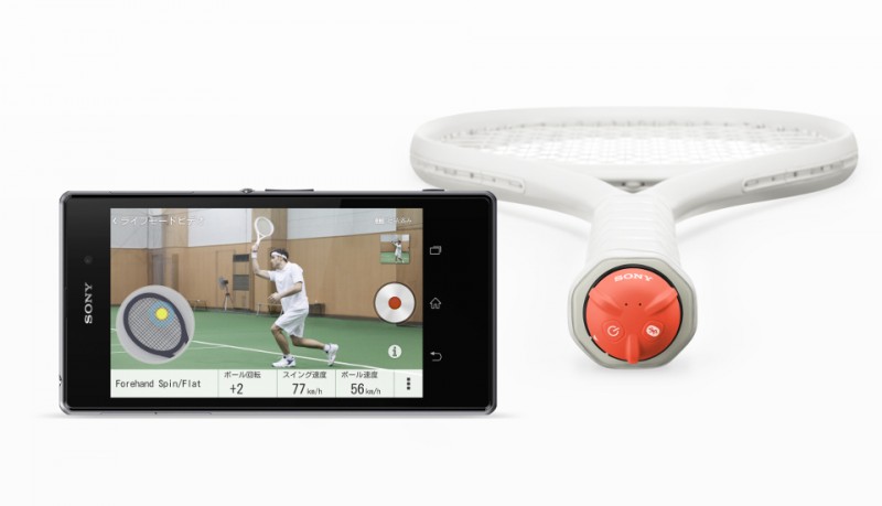 Sony Smart Tennis Sensor para mejorar tu juego de tenis