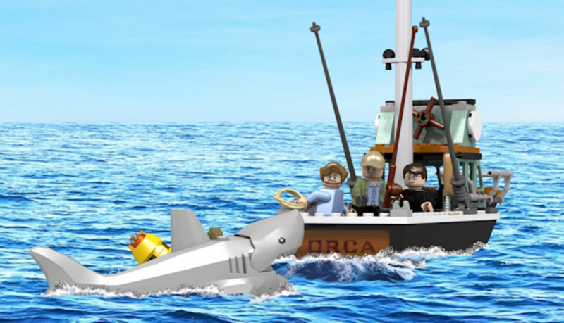 Lego Tiburón